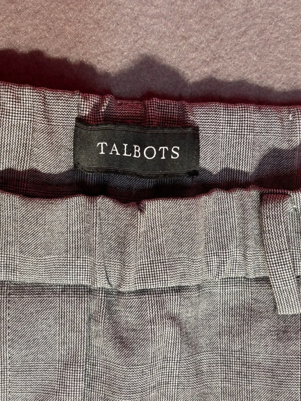 Classic Women's Dress Pants - Light Gray Size 10P - Picture 3 of 7